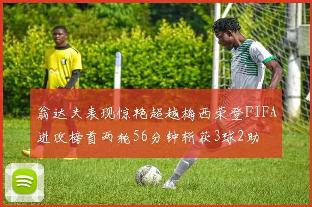 翁达夫表现惊艳超越梅西荣登FIFA进攻榜首两轮56分钟斩获3球2助