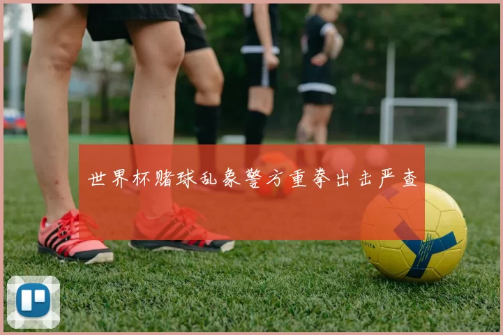 世界杯赌球乱象警方重拳出击严查