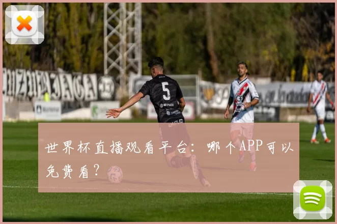 世界杯直播观看平台：哪个APP可以免费看？