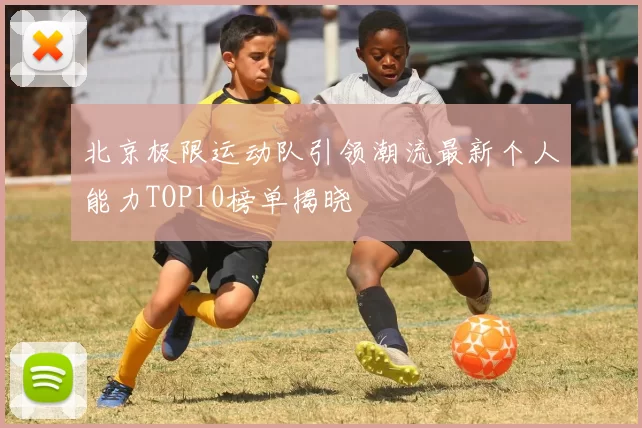 北京极限运动队引领潮流最新个人能力TOP10榜单揭晓