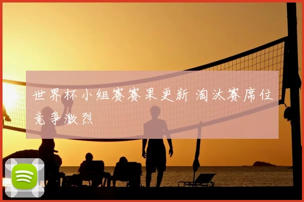 世界杯小组赛赛果更新 淘汰赛席位竞争激烈