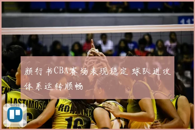 颜行书CBA赛场表现稳定 球队进攻体系运转顺畅