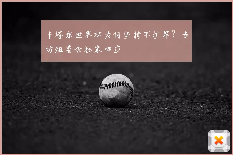 卡塔尔世界杯为何坚持不扩军？专访组委会独家回应