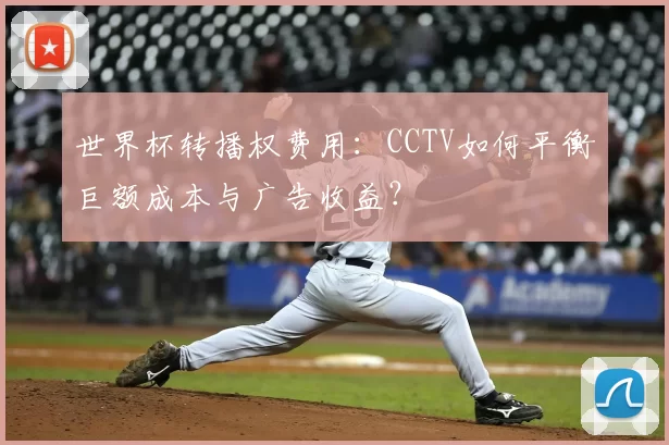 世界杯转播权费用:CCTV如何平衡巨额成本与广告收益?
